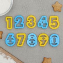 Набор форм для печенья "Цифры", 10шт